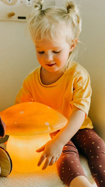 Mushroom Lamp – Cool Grey