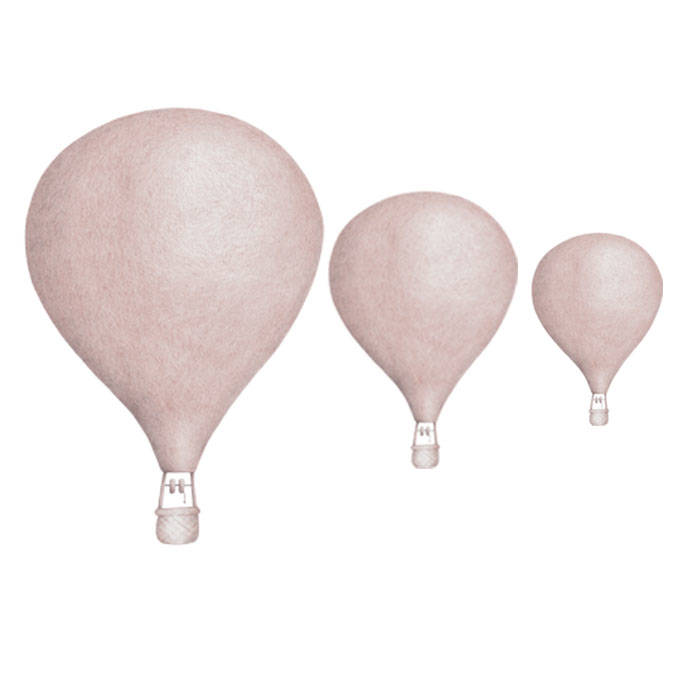 Dusty Pink Balloons