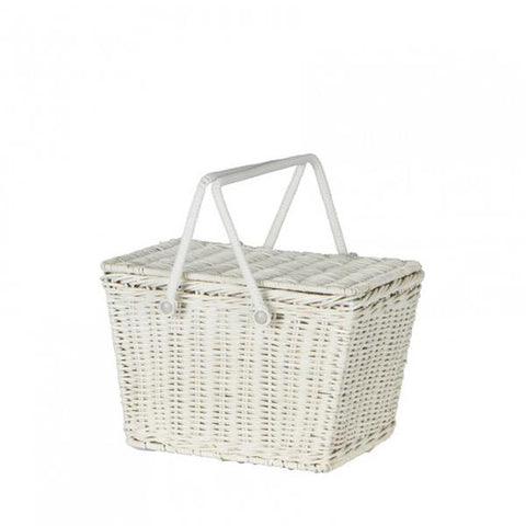 Piki Basket - White