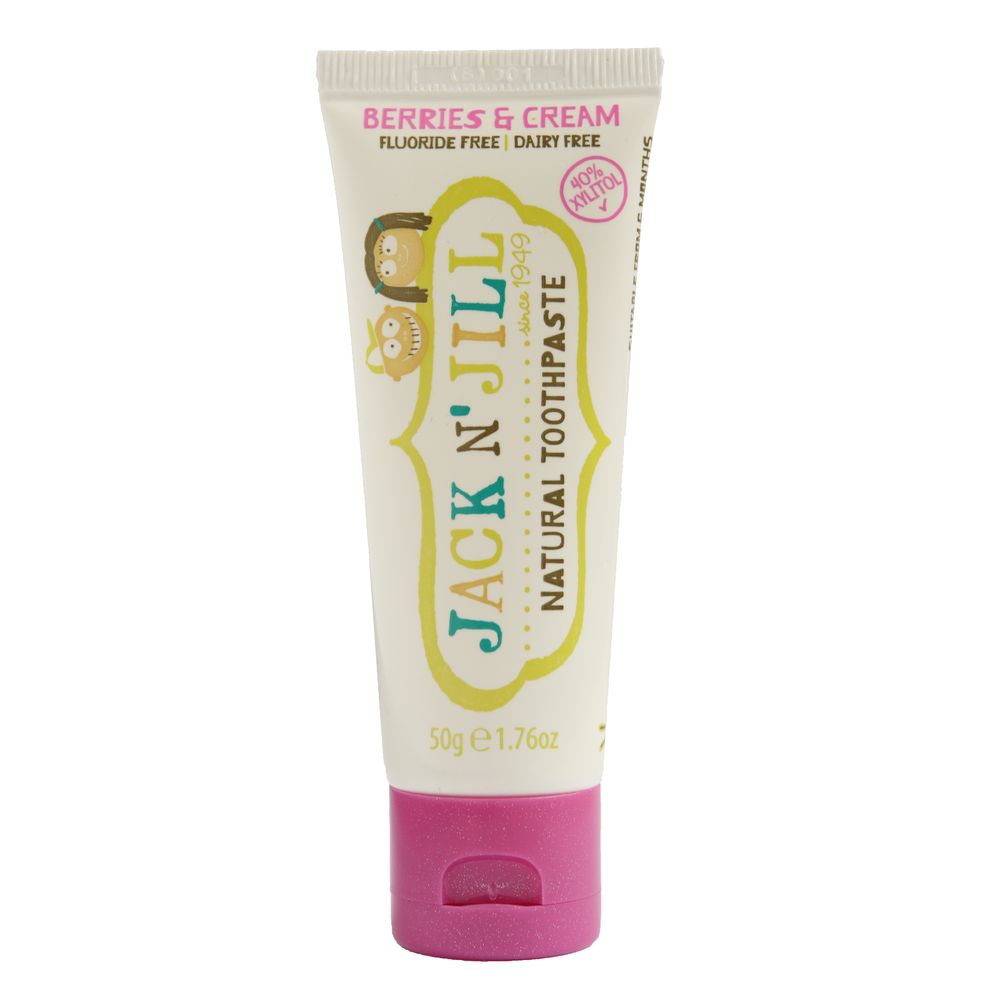 Jack N' Jill Natural Toothpaste - Berries & Cream