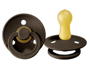 Natural Rubber Pacifier - Chocolate