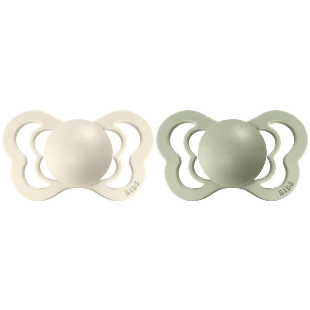 Bibs Couture 2 Pack Latex - Ivory & Sage