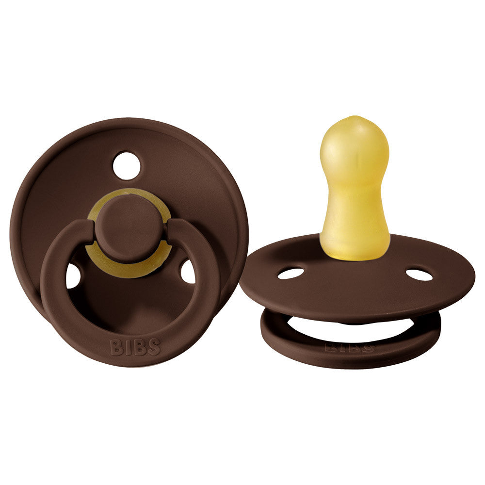 Natural Rubber Pacifier - Mocha